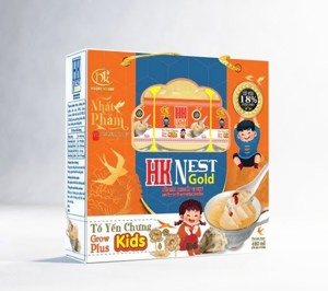 Yến Trẻ em Kids Nest Plus+ (Lốc 6 hủ + Tặng 1 hủ)